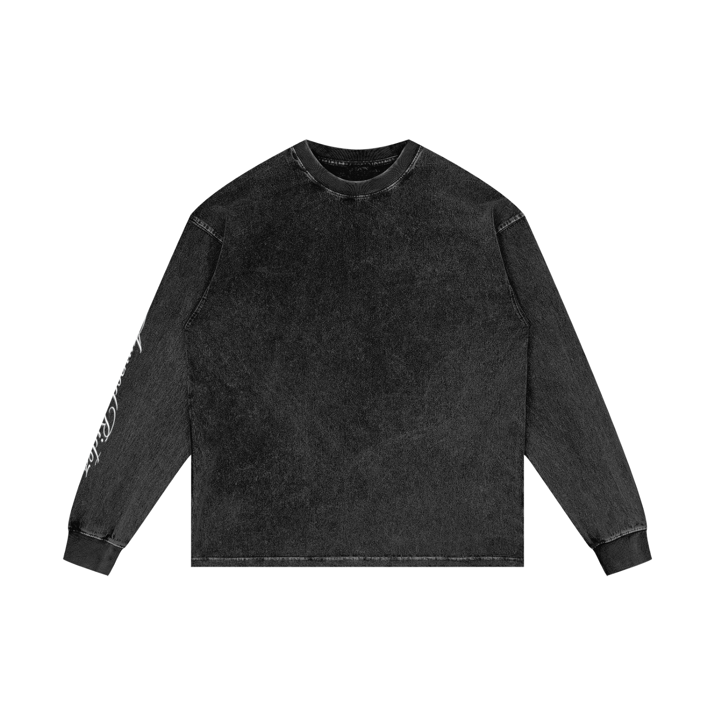 Acid Wash Oversize Long Sleeve T-Shirt