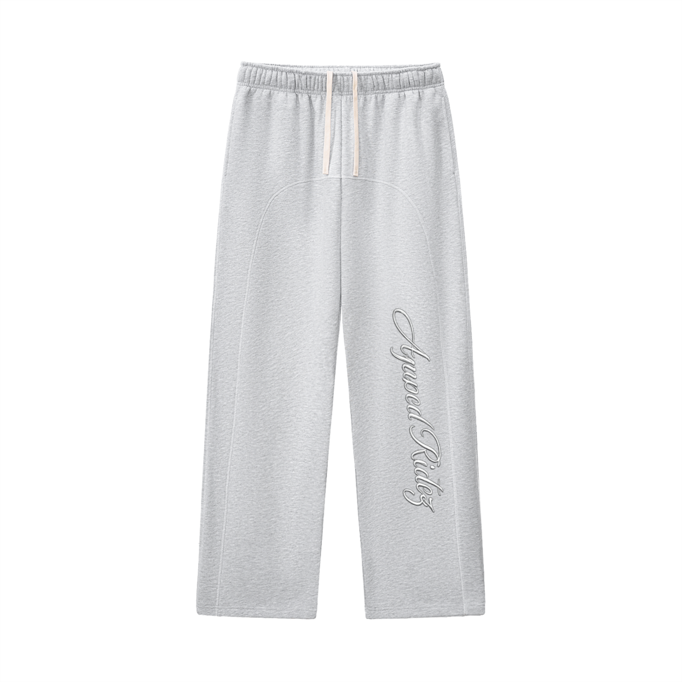 Contrast-Stitched Fleece Sweatpants